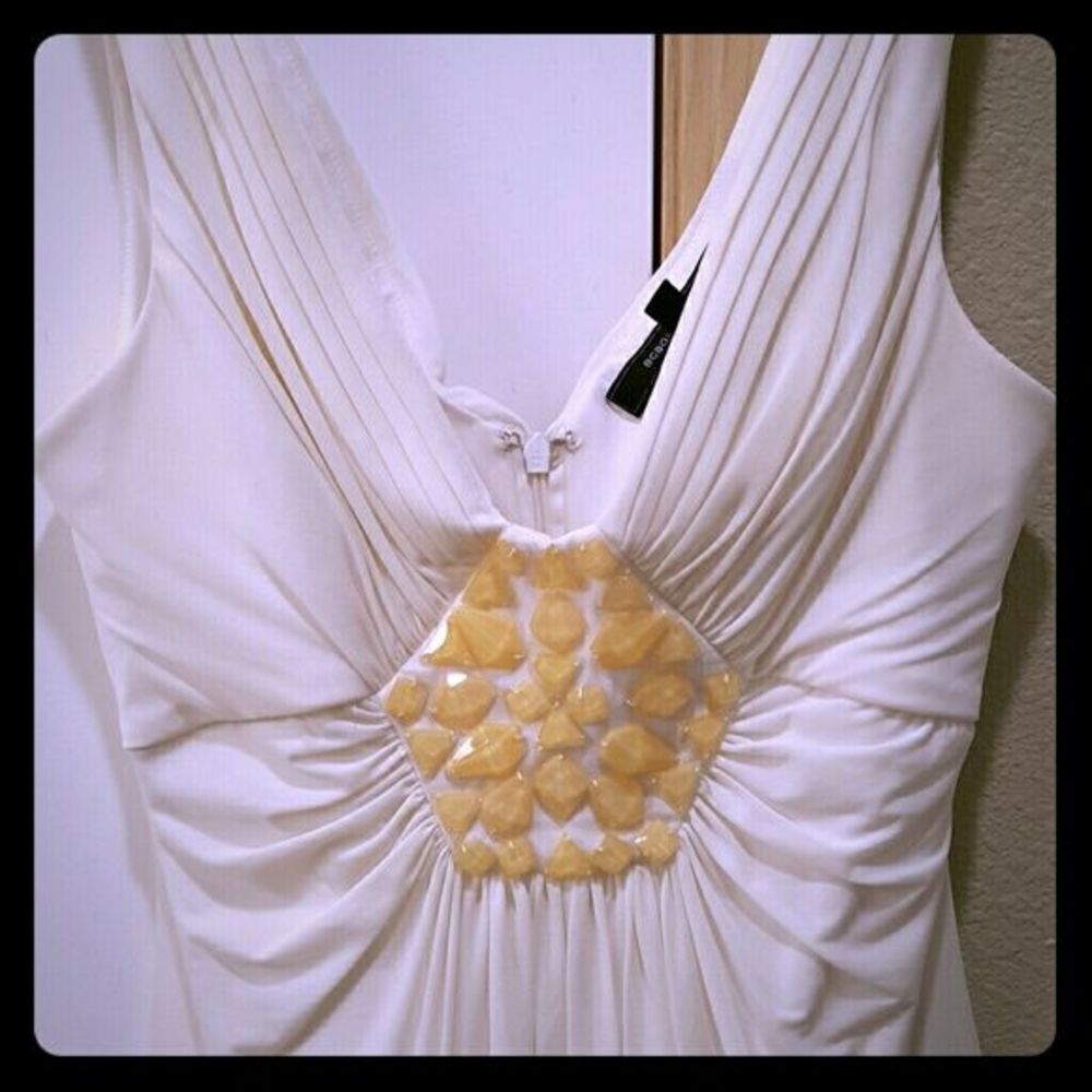 White BCBG Max Azria dress sz xs